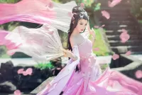 Пазл Принцесса с веером