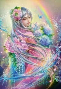 Пазл Принцесса цветов