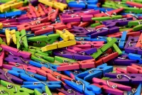 Пазл Прищепки