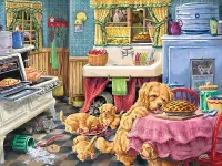 Пазл Пробуем пироги