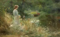 Пазл Прогулка у реки