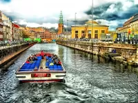 Пазл Прогулочный катер