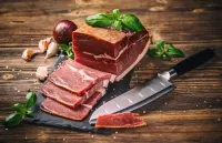 Пазл Прошутто и базилик