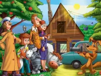 Пазл Простоквашино