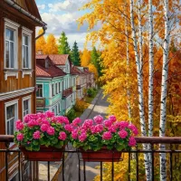 Пазл Провинциальный городок