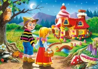 Пазл Пряничный домик