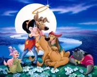 Пазл Псы попадают в рай