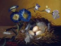 Пазл Птичье гнездо