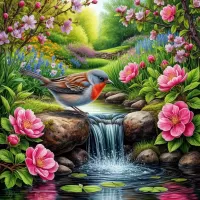 Пазл Птичка