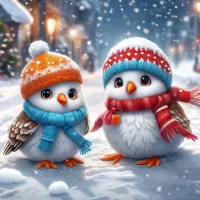 Пазл Птички