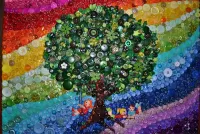 Пазл Пуговичный мир