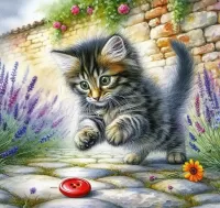 Пазл Пуговица