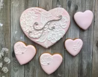 Пазл Пять сердец