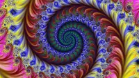 Пазл Радужная спираль