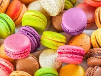 Пазл Радужные макарон