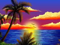 Пазл Радужные тропики