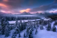 Пазл Раннее зимнее утро