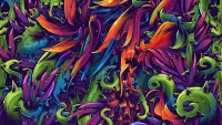 Пазл Растительный узор