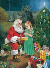 Пазл Разговор с Сантой