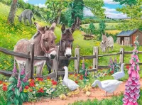 Пазл Разговор с соседом