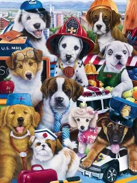 Пазл Разные профессии