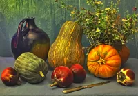 Пазл Разные тыковки