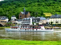 Пазл Речной корабль