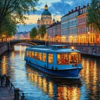 Пазл Речной трамвайчик