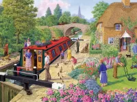 Пазл Речной трамвайчик