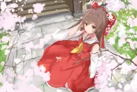 Пазл Reimu Hakurei