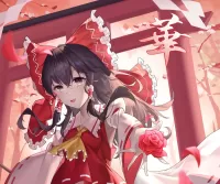 Пазл Reimu Hakurei