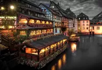 Пазл Ресторан над водой