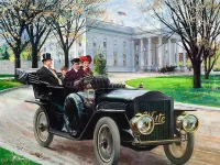 Пазл Ретроавтомобиль