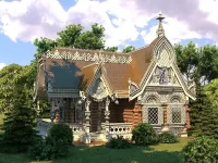 Пазл Резной терем