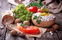 Пазл Рыба и овощи 