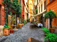 Пазл Римская улочка