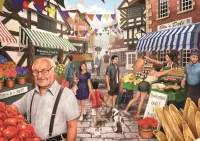 Пазл Рыночный день