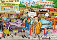 Пазл Рынок подержанных автомобилей 