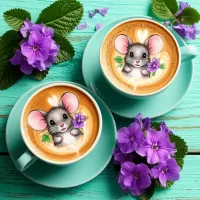 Пазл Рисунок на кофе