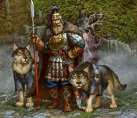 Пазл Воин и соратники