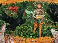 Пазл Рыцарь и вороны