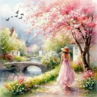 Пазл Романтика весны