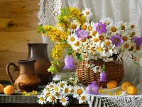 Пазл Ромашки 3