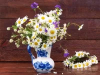 Пазл Ромашки