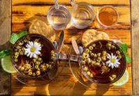 Пазл Ромашковый чай