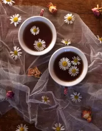 Пазл Ромашковый чай