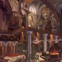 Пазл Рояль в библиотеке