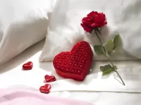 Пазл Роза и конфеты