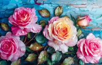 Пазл Розы 