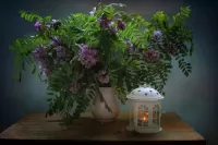 Пазл Розовая акация